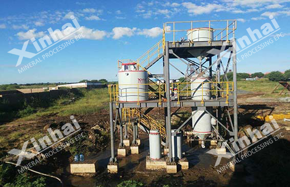 2018 Tanzania 200td Gold Concentrator Project designed by Xinhai